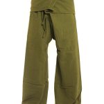 Men’s Thai Fisherman Hill Tribe Pants Cotton Extra Long