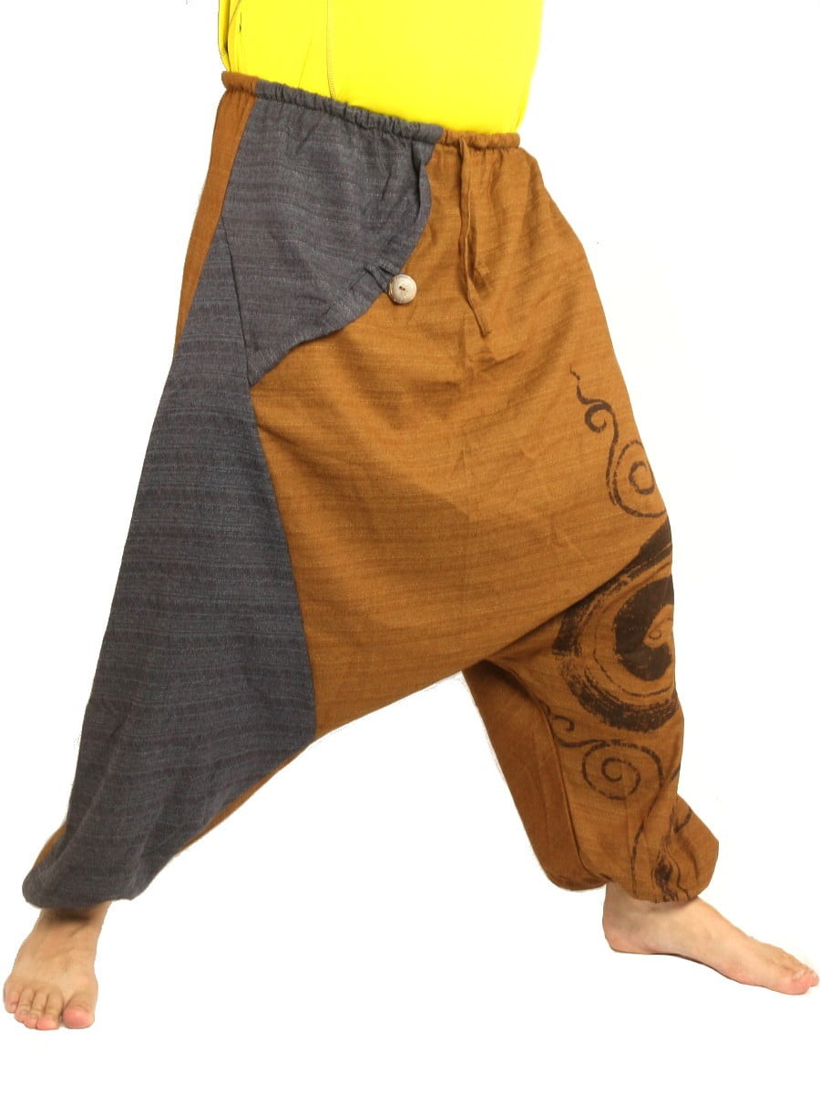 thumbnail image 2 of Women's Smocked Loose Swagge Afican Dance Hamme Pants Fee 2 of 9