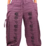 Buddha Meditation Pants – Buddhist Symbols